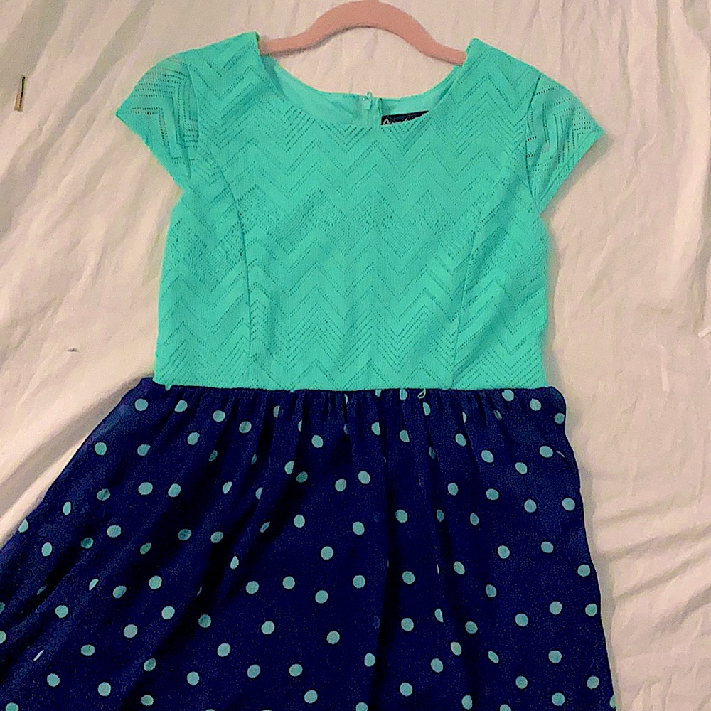 ✨NEW✨ Mint Polka Dot Dress
